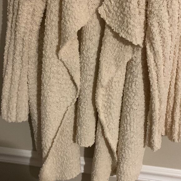 POL large waterfall front open popcorn cardigan - Picture 4 of 5